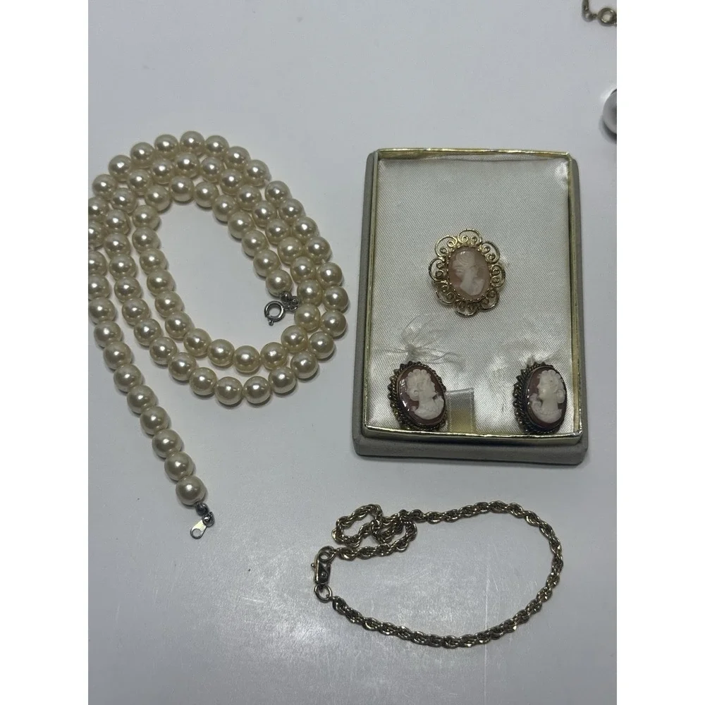 Vintage Jewelry Junk Drawer‎ Lot From Estate Cleanout
